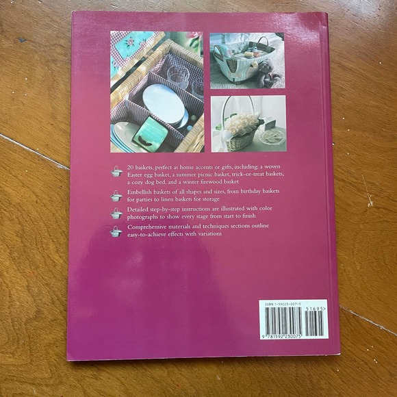 Decorating Basket Books Emma Hardy Paperback Craft Hobby Spring Inspiration - Picture 2 of 5